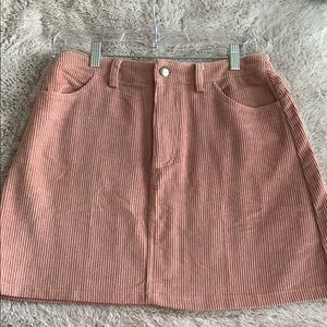 Corduroy skirt